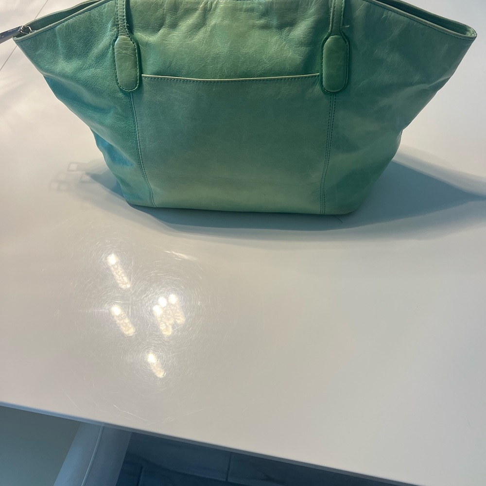 HOBO Green Tote Bag